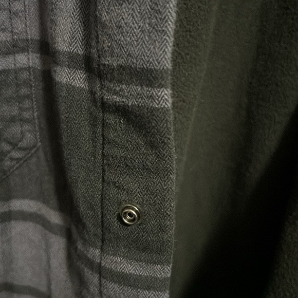 Carhartt Rugged Flex Relaxed Fit Flannel/Fleece lined Hooded Shirt/Jacket 2XL - Picture 7 of 8